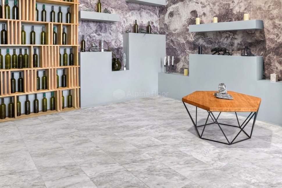 Виниловая плитка "Alpine Floor" Light Stone Чили (608*303*2,5 мм) — купить в Екатеринбурге